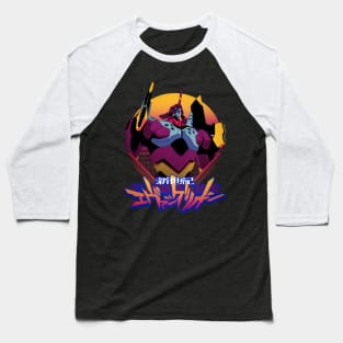 Retro Neon Genesis Baseball T-Shirt